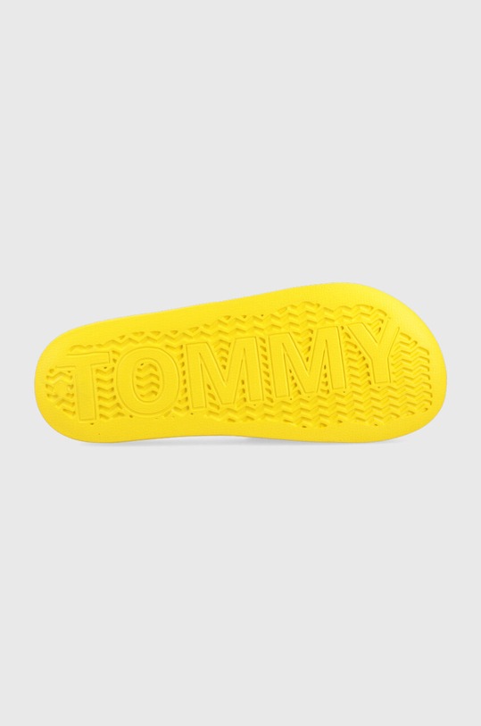 Tommy Jeans klapki POOL SLIDE ESS EM0EM01191 żółty