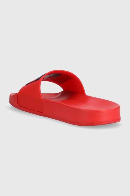 Boty Pantofle Tommy Jeans POOL SLIDE ESS EM0EM01191 červená