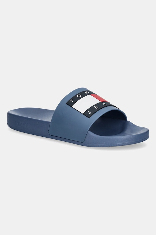 Шлепанцы Tommy Jeans POOL SLIDE ESS голубой EM0EM01191