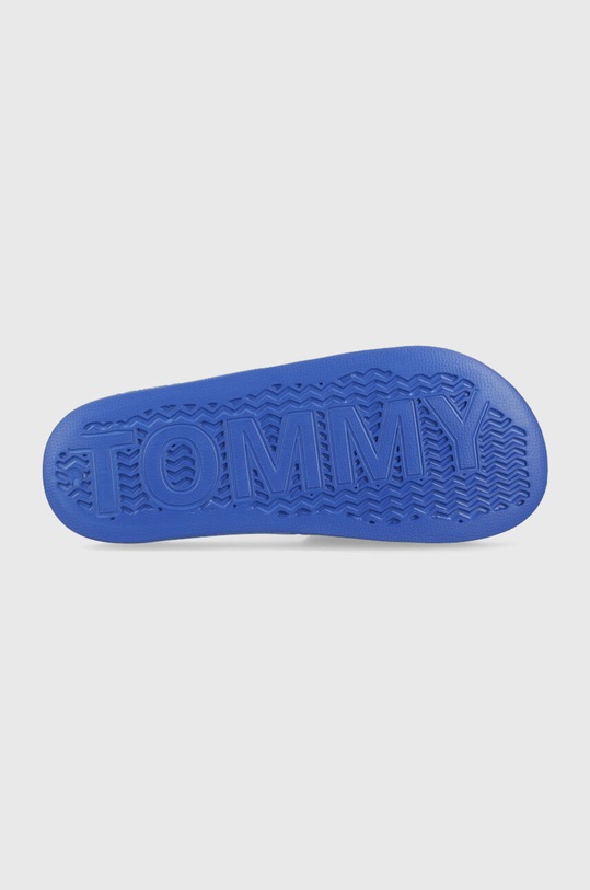 Tommy Jeans klapki POOL SLIDE ESS EM0EM01191 niebieski