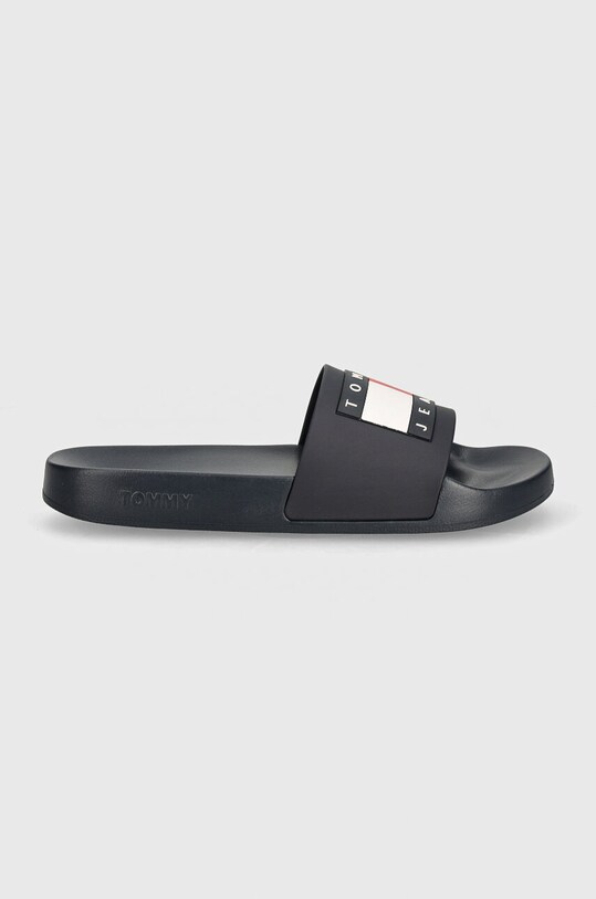Pantofle Tommy Jeans POOL SLIDE ESS EM0EM01191 námořnická modř SS25