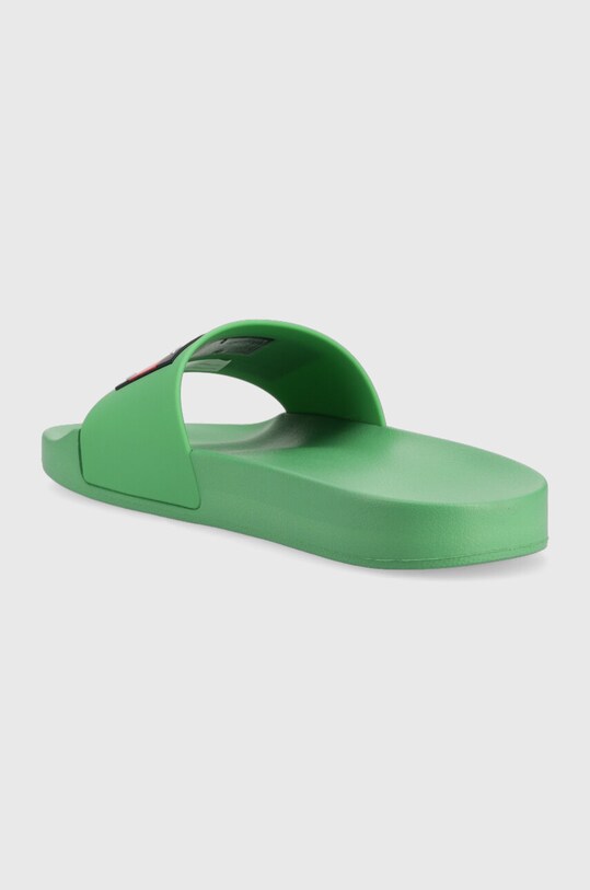 Obuwie Tommy Jeans klapki POOL SLIDE ESS EM0EM01191 zielony