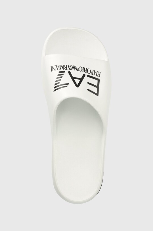 EA7 Emporio Armani papuci XBP008 XK337 D611 alb XBP008.XK337.D611