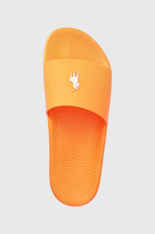 Polo Ralph Lauren klapki Polo Slide pomarańczowy 809892945005