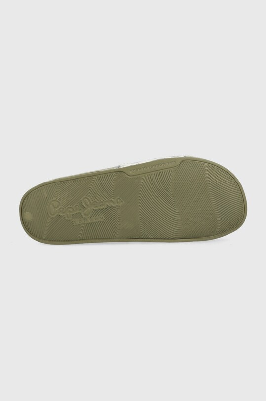 Παντόφλες Pepe Jeans SLIDER PMS70124 πράσινο