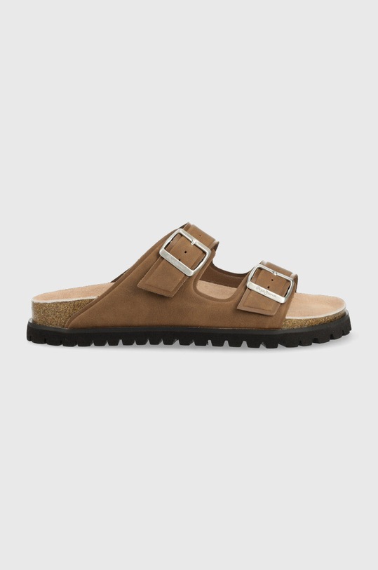 Pantofle Pepe Jeans URBAN hnědá PMS90104