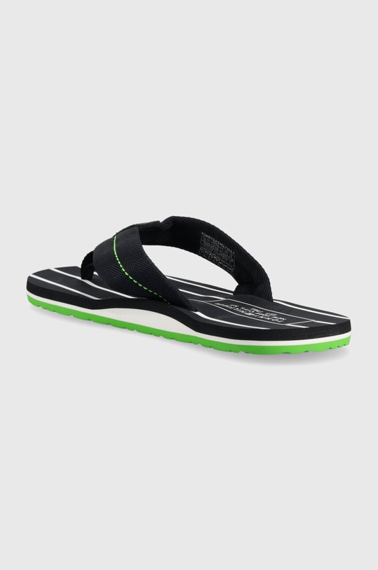 Obuwie Tommy Hilfiger japonki PATCH HILFIGER BEACH SANDAL FM0FM04470 granatowy