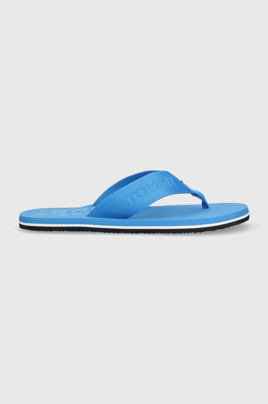 Tommy Hilfiger flip-flop TONAL HILFIGER BEACH SANDAL kék FM0FM04472