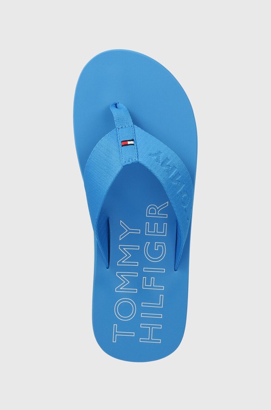 Tommy Hilfiger flip-flop TONAL HILFIGER BEACH SANDAL kék FM0FM04472