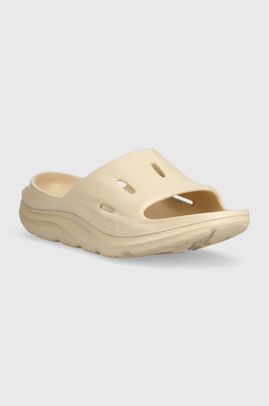 Шльопанці Hoka One One ORA Recovery Slide 3 1135061 бежевий SS24