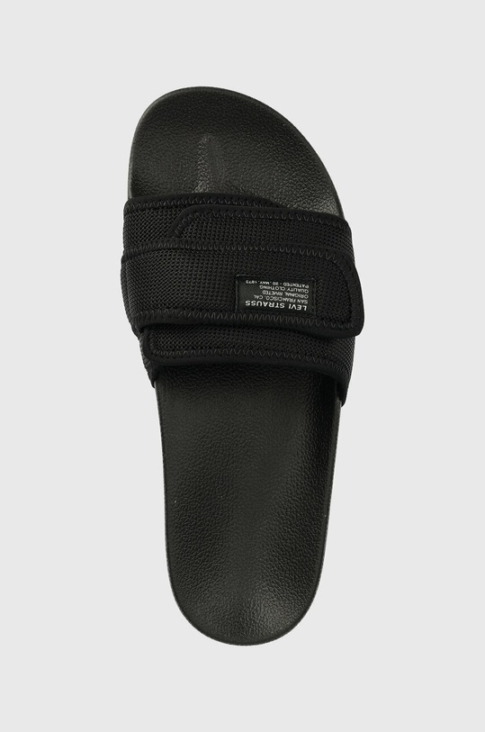 Шлепанцы Levi's June Binder чёрный D7537.0002