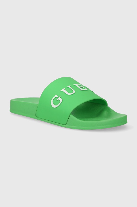 Obuwie Guess klapki SLIDES F3GZ05.BB00F.G8FH zielony