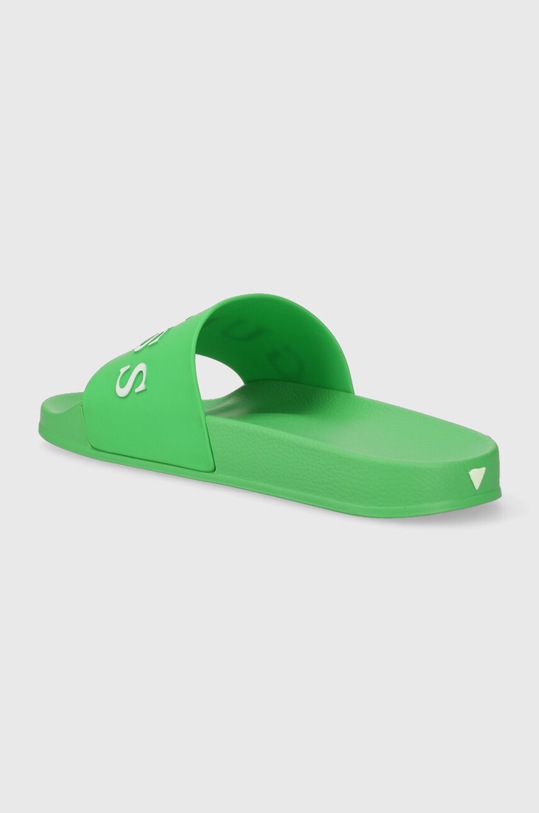 Guess klapki SLIDES zielony F3GZ05.BB00F.G8FH
