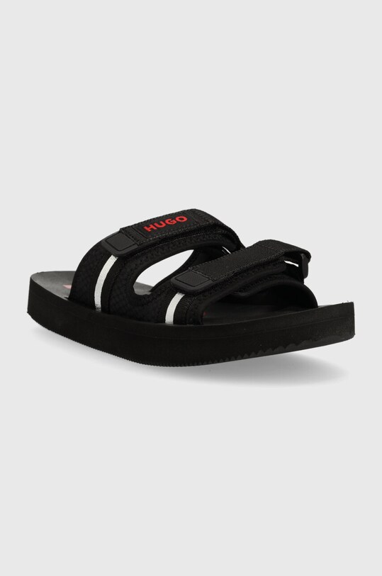 HUGO klapki Jens 50492929.001 czarny SS23