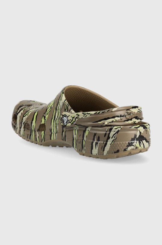 Obuwie Crocs klapki Classic Printed Camo Clog 206454.260 zielony