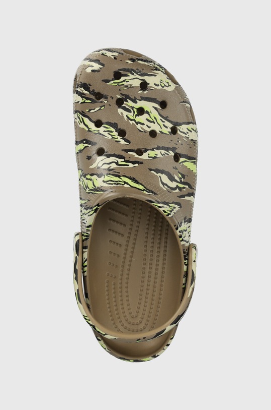 Crocs klapki Classic Printed Camo Clog zielony 206454.260