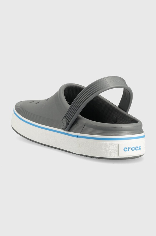 Obuwie Crocs klapki Crocband Clean Clog 208371.025 szary