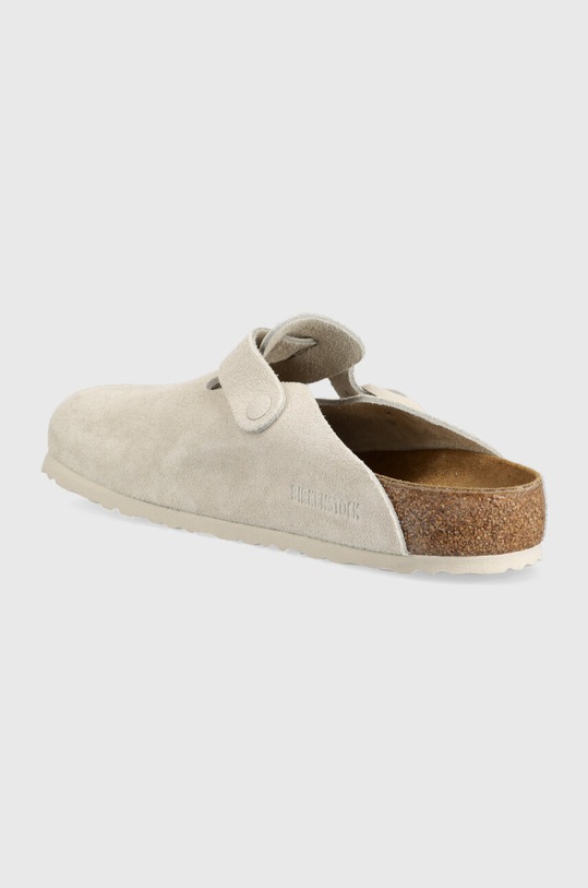 Obuća Natikače od brušene kože Birkenstock Boston 1024731 bijela