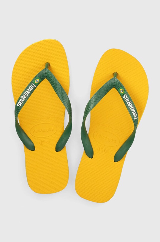 Havaianas japonki BRASIL LOGO żółty 4110850.1740