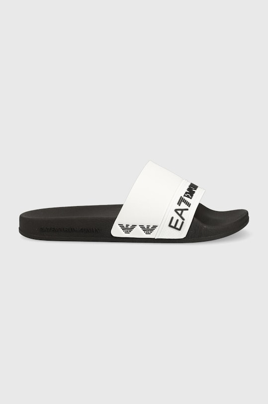 EA7 Emporio Armani klapki XCP011 XK277 A120 syntetyczny biały XCP011.XK277.A120