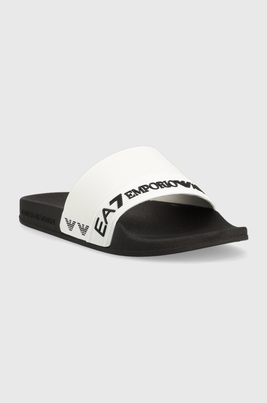 EA7 Emporio Armani klapki XCP011 XK277 A120 XCP011.XK277.A120 biały SS23