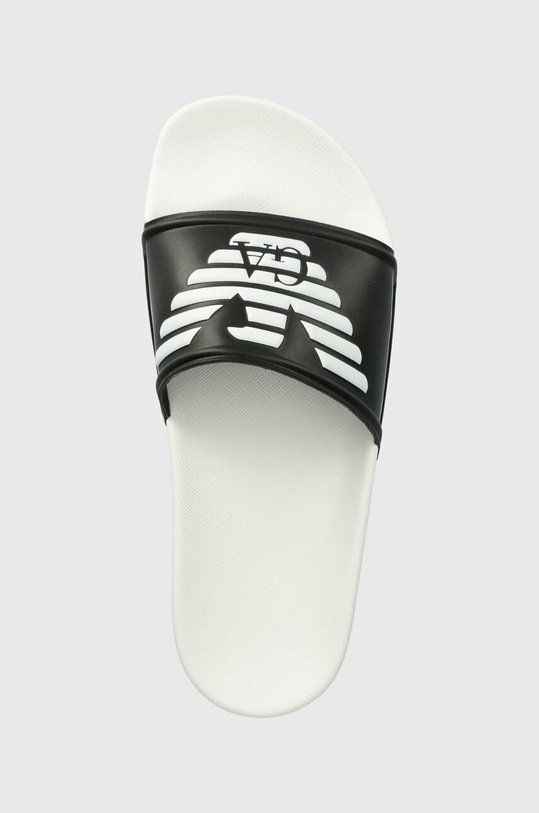 Natikače Emporio Armani Underwear XVPS04 XN747 D850 crna XVPS04.XN747.D850