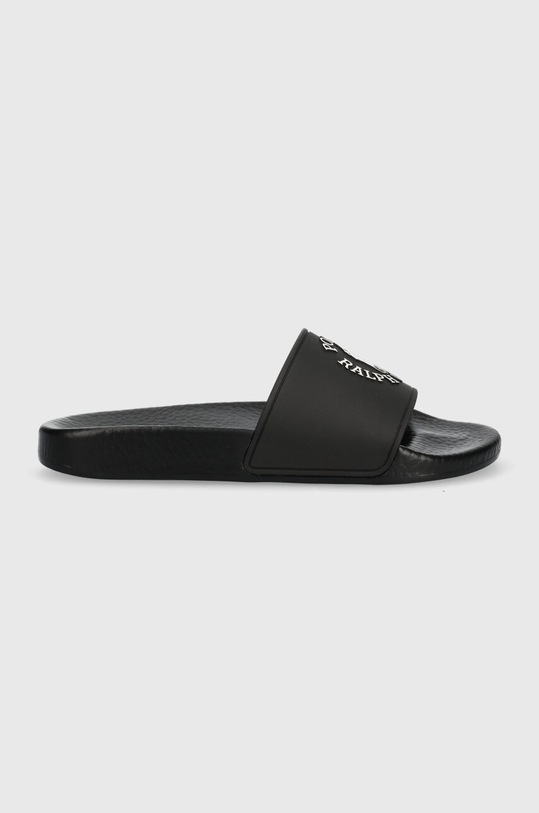 Polo Ralph Lauren klapki Polo Slide syntetyczny czarny 809892947007