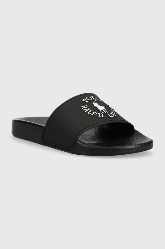 Polo Ralph Lauren klapki Polo Slide 809892947007 czarny SS23