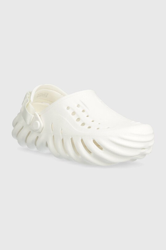 Шльопанці Crocs Echo Clog 207937.100 білий AW23