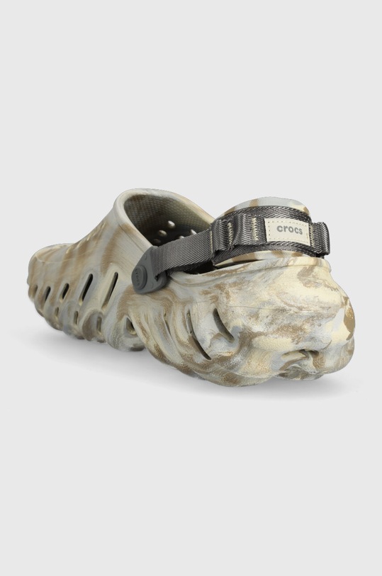 Obuwie Crocs klapki Echo Marbled Clog 208454.2Y3 beżowy