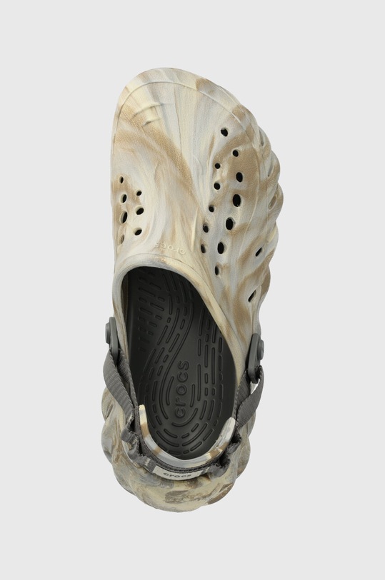 Crocs klapki Echo Marbled Clog beżowy 208454.2Y3