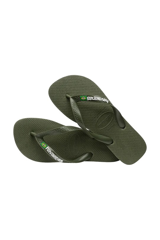 Havaianas slapi BRASIL LOGO 4110850.3058 verde