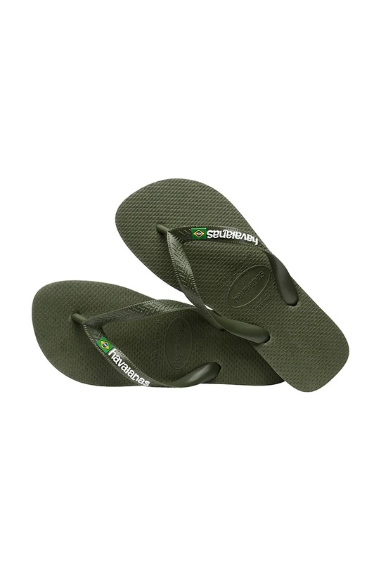 Žabky Havaianas BRASIL LOGO 4110850.3058 zelená