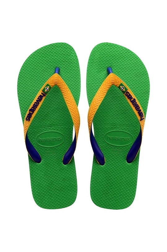 Havaianas japonki BRASIL MIX syntetyczny zielony 4123206.1985