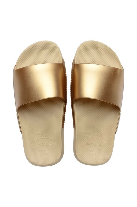 Havaianas klapki SLIDE CLASSIC syntetyczny złoty 4147131.0154