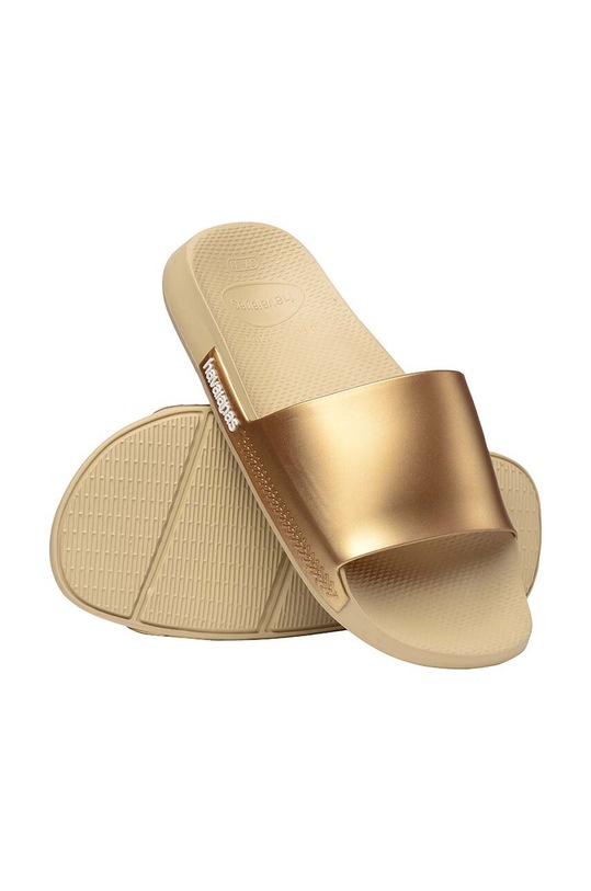 Havaianas klapki SLIDE CLASSIC 4147131.0154 złoty