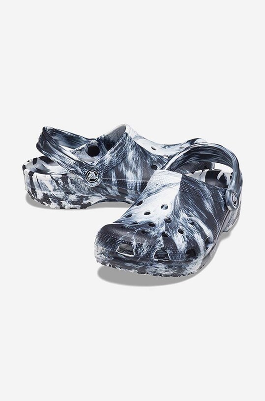 Шльопанці Crocs Classic Marbled Clog барвистий 206867.WHITE