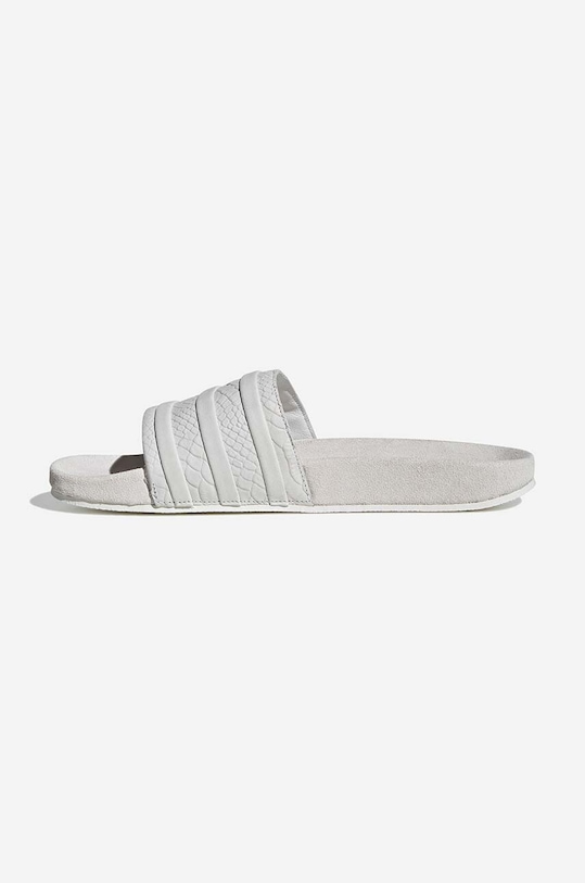 Shoes adidas Originals leather sliders Adilette FZ6450 FZ6450 gray