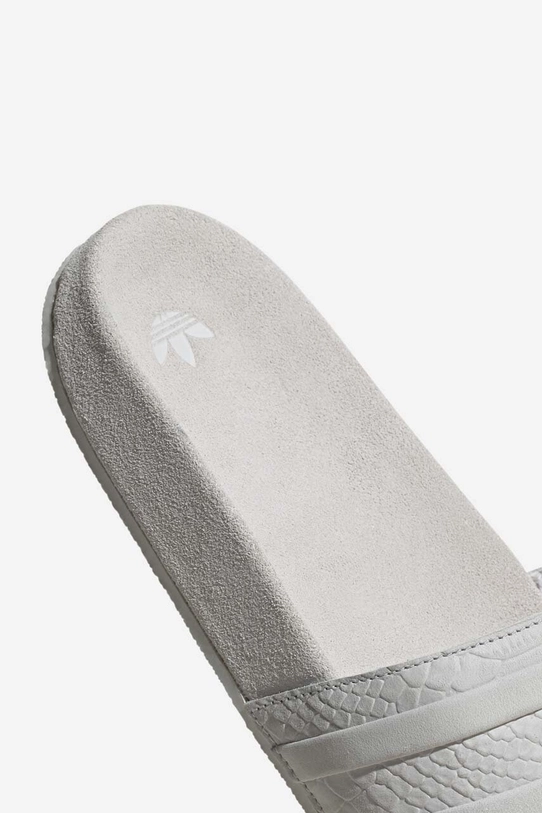 Δερμάτινες παντόφλες adidas Originals Adilette FZ6450 FZ6450 γκρί