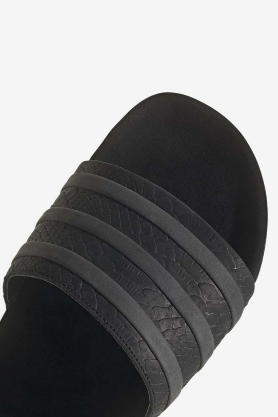 Δερμάτινες παντόφλες adidas Originals Adilette FZ6451 FZ6451 μαύρο