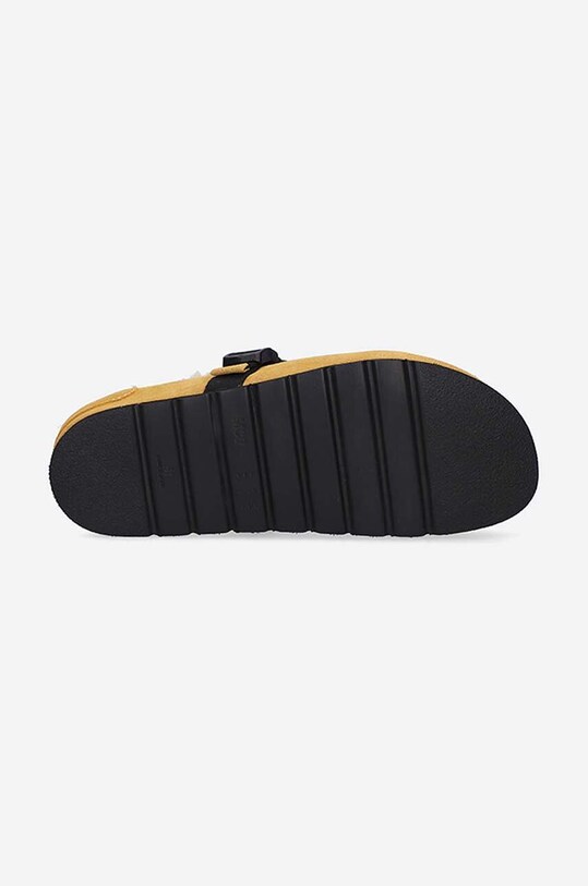 Shoes MCQ suede sliders Grow-Up 682023R27982001 yellow