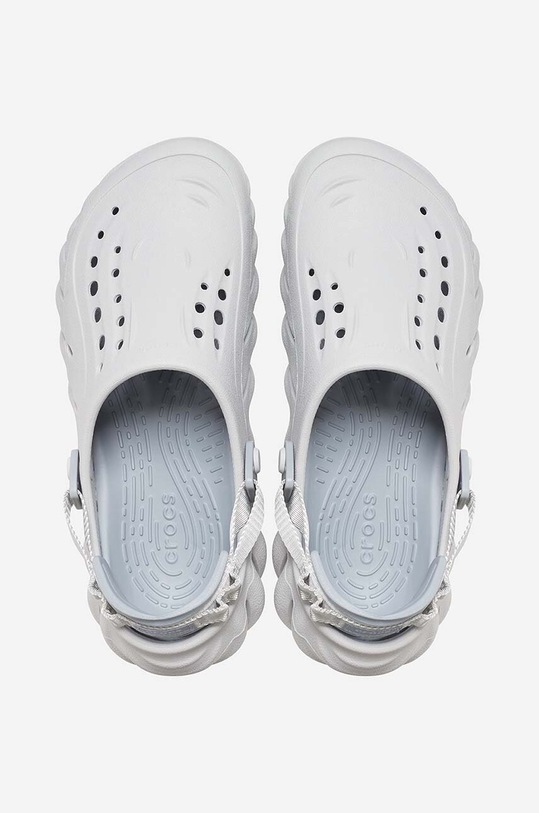 Crocs klapki x Echo Clog 207937 szary 207937.ATHMOSPHERE
