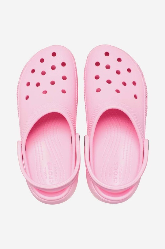Obuwie Crocs klapki Classic Platform Clog 206750.FLAMINGO różowy