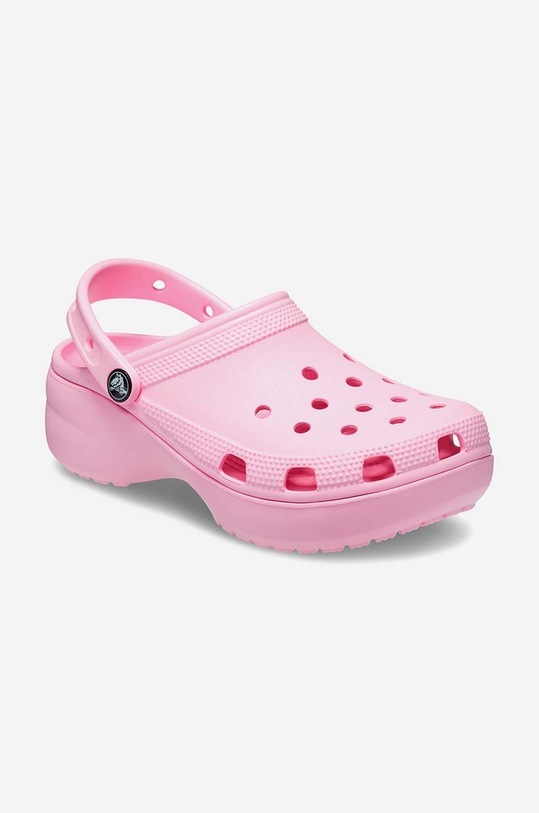 Crocs klapki Classic Platform Clog 206750.FLAMINGO różowy