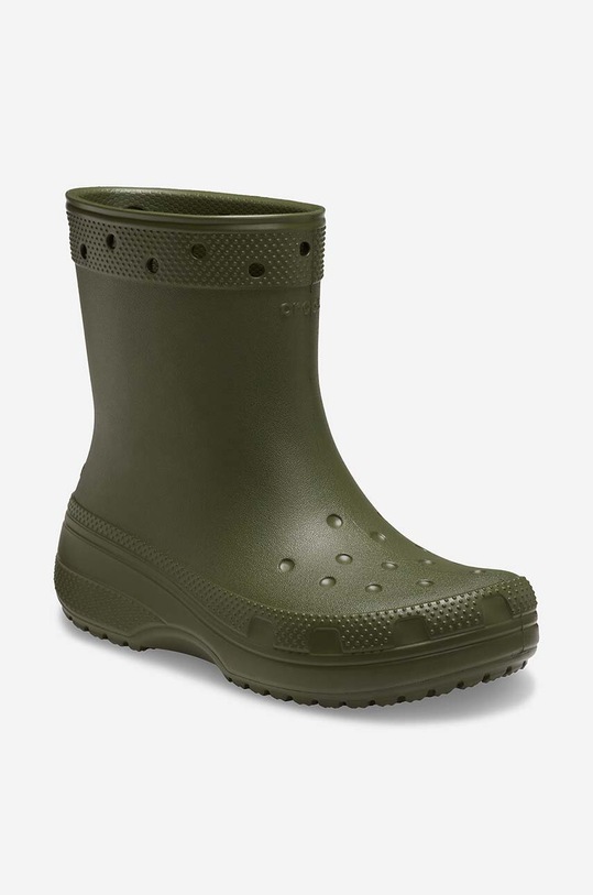 Gumene čizme Crocs Classic Rain Boot 208363.ARMY.GREEN zelena