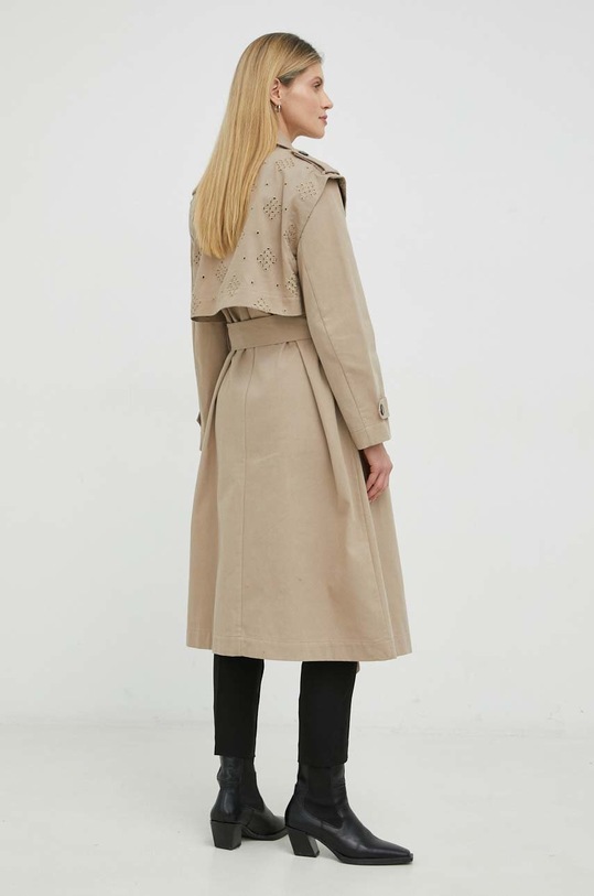 Oblečení Trench kabát Bruuns Bazaar Campa Iva BBW3205 béžová