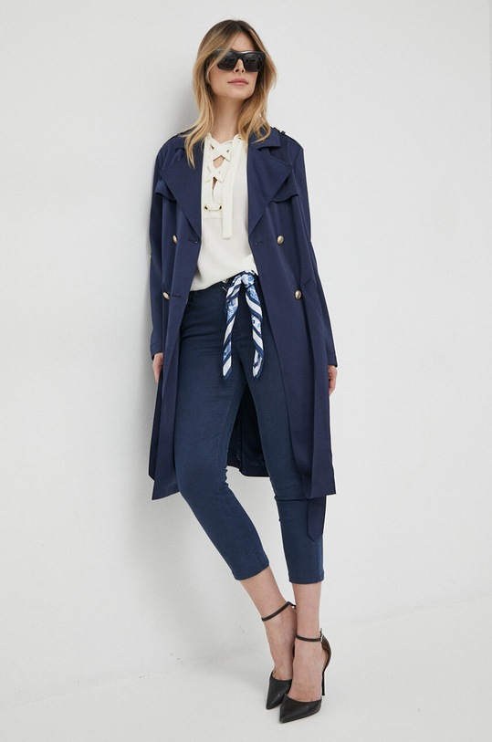 Пальто Guess W3GL06.WFCH2 темно-синій SS23