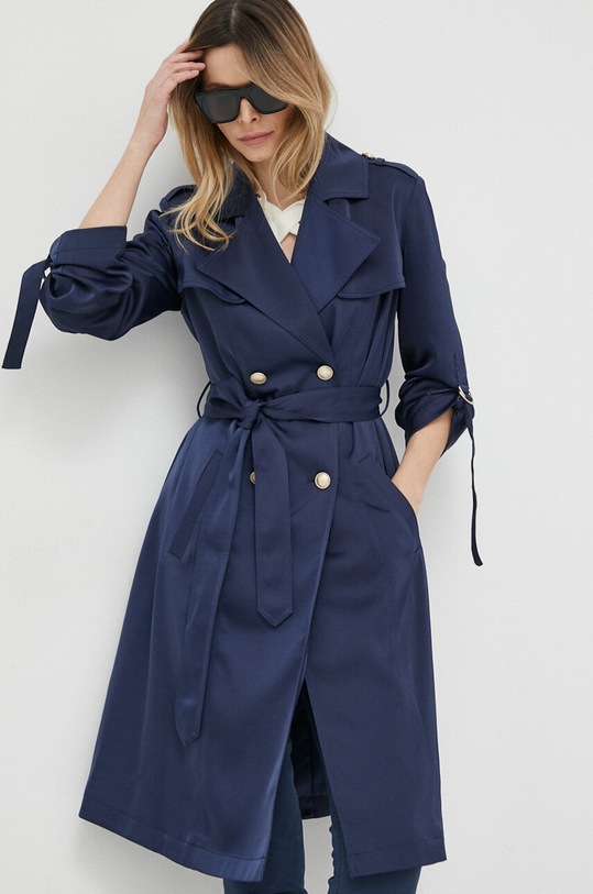 Пальто Guess темно-синій W3GL06.WFCH2