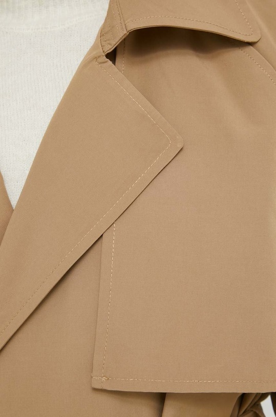 Trench kabát Abercrombie & Fitch KI144.2244.400 béžová