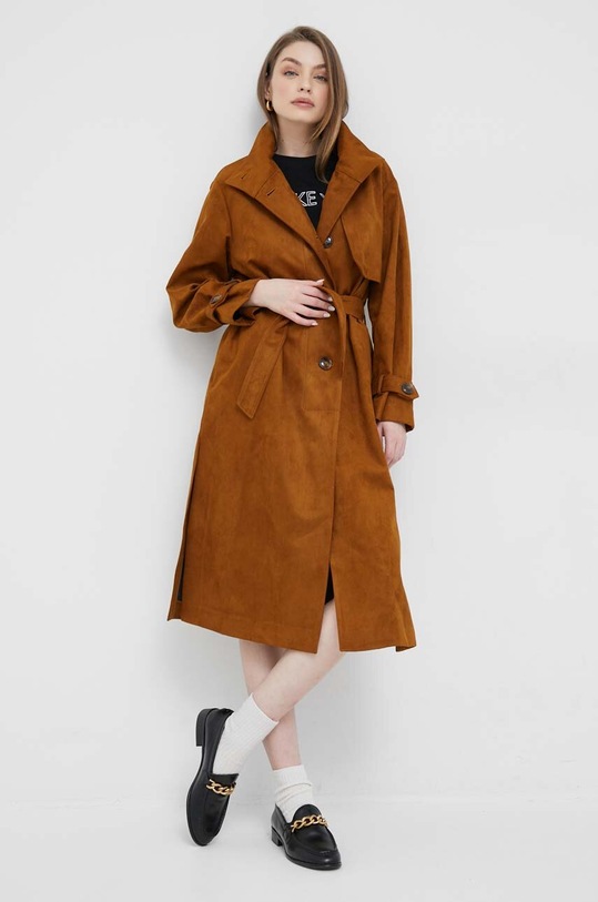 Sisley kabát 2CF6LN024.30D barna SS23